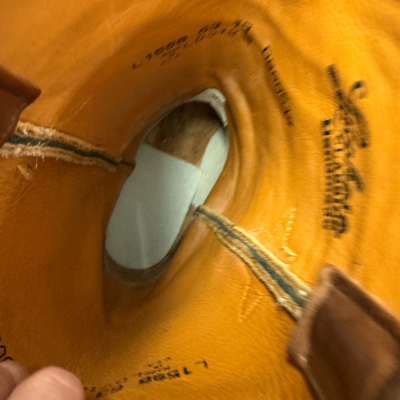 Lucchese Rich Brown Western Boots siz3e 13 - Picture 10 of 11